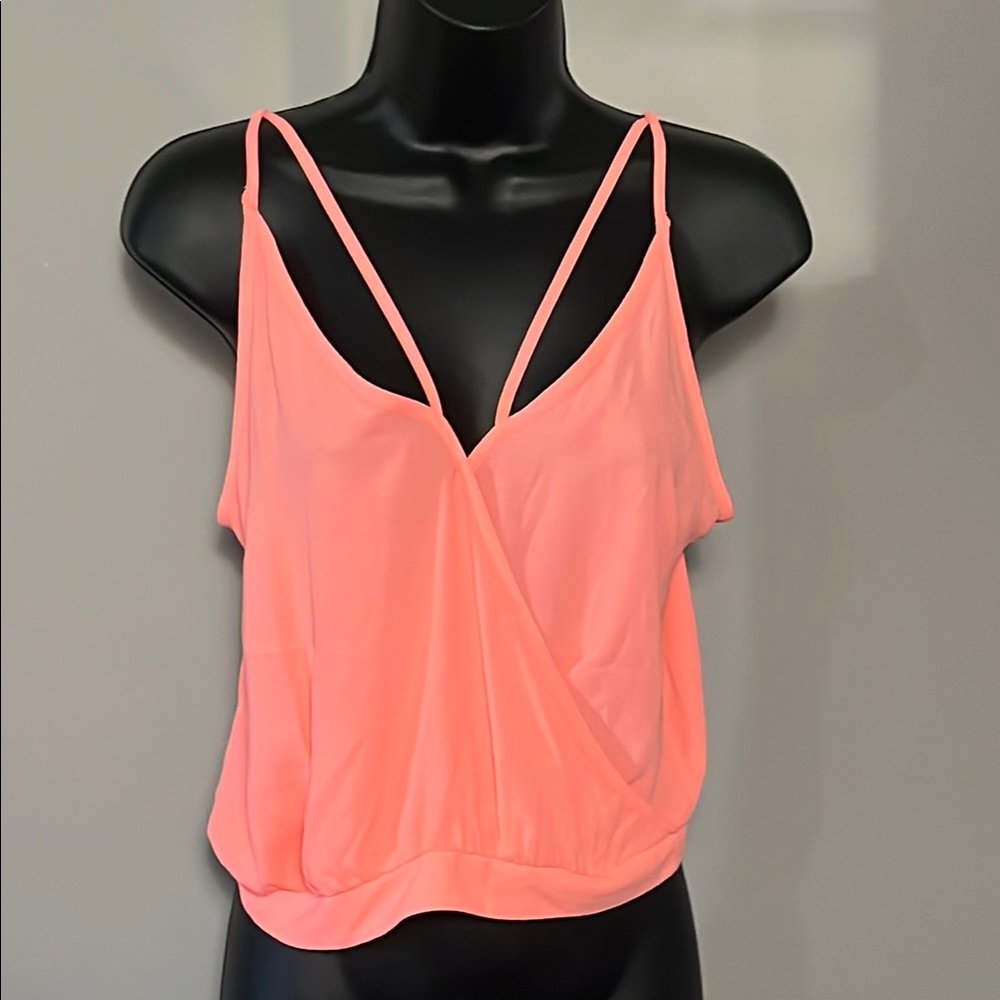 ASTR Small Strappy Coral Tank Top